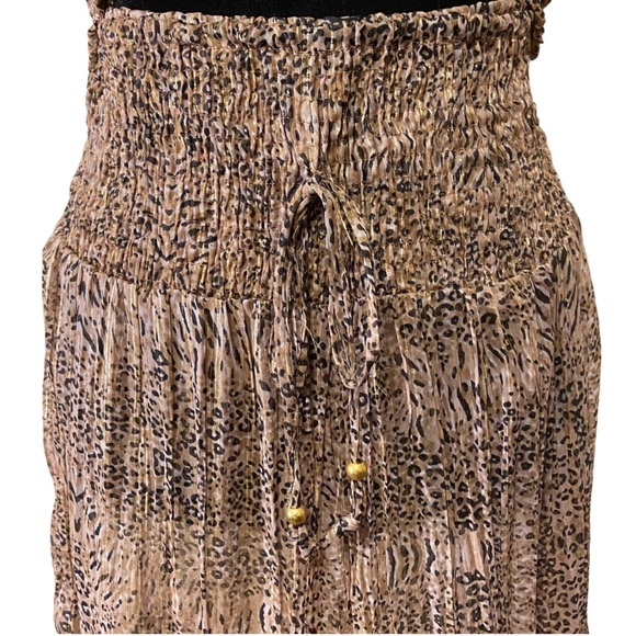FashionNova Leopard 2 Piece Sheer Swim Cover Up Set Women’s - Size Large - Picture 14 of 16